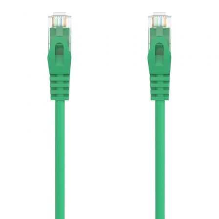 Aisens Cable de Red Latiguillo RJ45 Cat.6A UTP LSZH 500 MHz 2m Verde